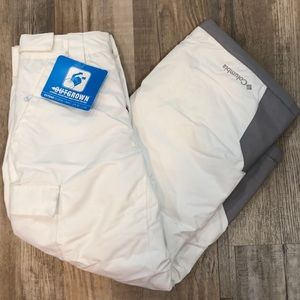 Columbia Bugaboo Youth Pants White